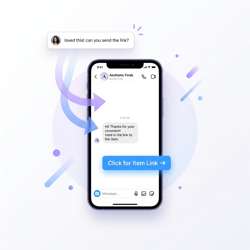 LinkDM comment-to-DM automated link delivery manager dashboard